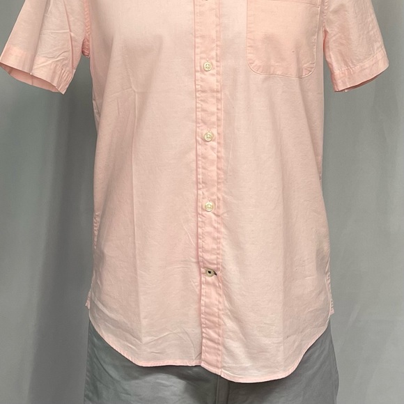 New Small Tommy Hilfiger Pink Casual Untuk Button Down Shirt - Picture 2 of 4